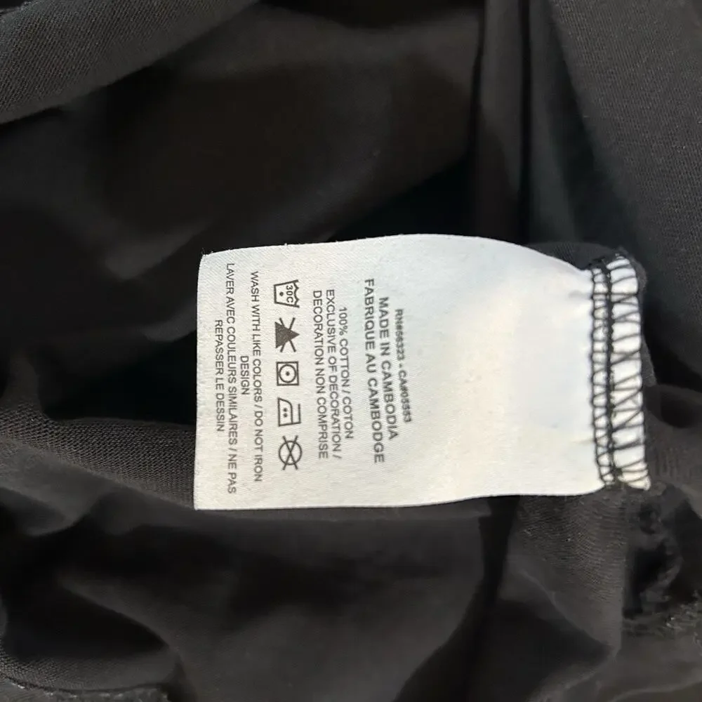 Jordan x Awake NY Washed Black T-Shirt Short Sleeve Size Large